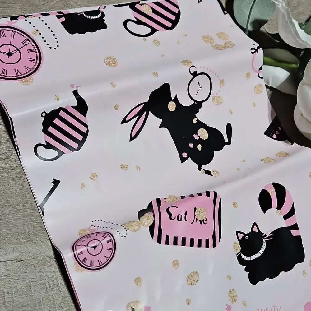 Alice in Wonderland Themed Poly Mailers